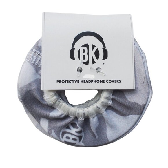 Protective Head Phone Covers by Beat Kicks 'White Camo' - Size Regular and Mini - Picture 6 of 8